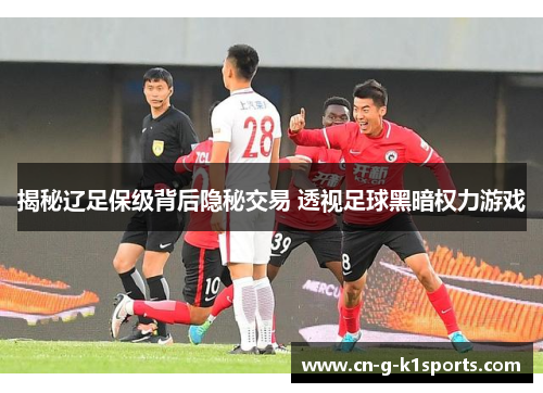 揭秘辽足保级背后隐秘交易 透视足球黑暗权力游戏